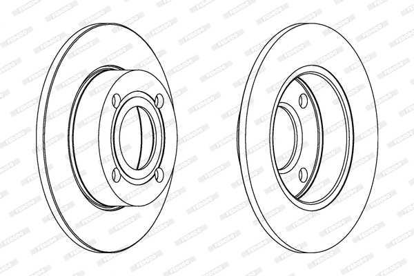 Brake Disc (DDF563)