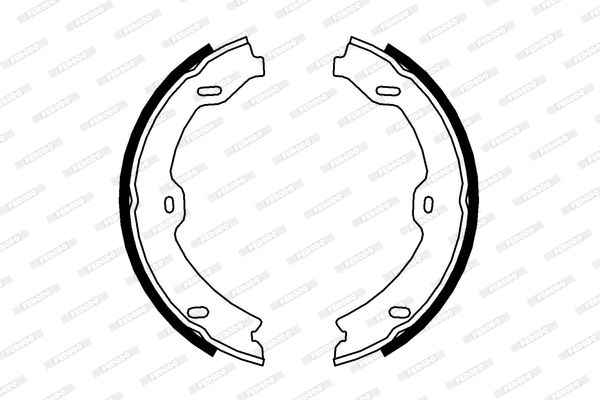 Brake Shoe Set, parking brake (FSB4002)