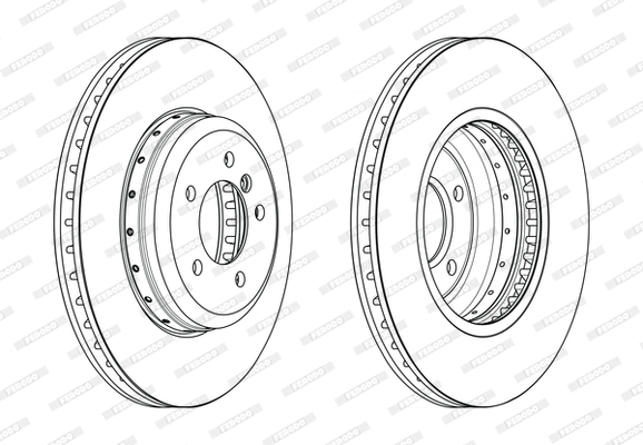 Brake Disc (DDF2616VC-1)