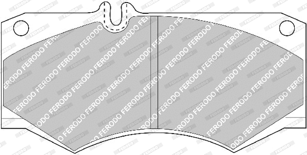 Brake Pad Set, disc brake (FVR239)