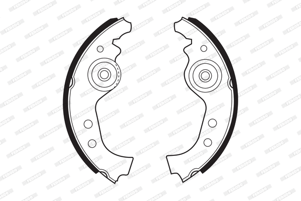 Brake Shoe Set (FSB27)