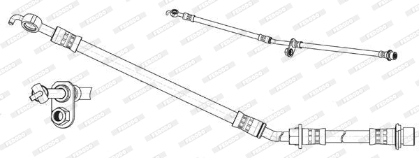 Brake Hose (FHY3358)