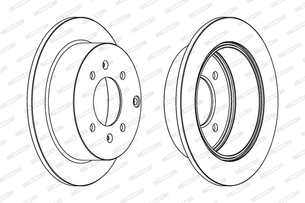 Brake Disc (DDF1448)