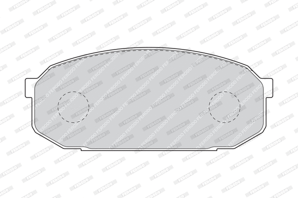 Brake Pad Set, disc brake (FDB1503)
