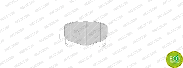 Brake Pad Set, disc brake (FDB1752)