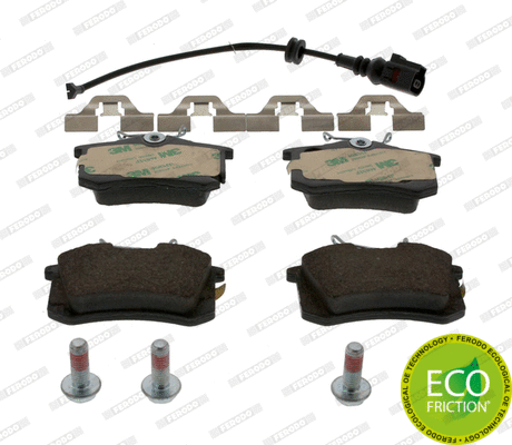 Brake Pad Set, disc brake (FDB1645)