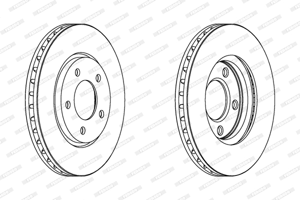 Brake Disc (DDF1214)