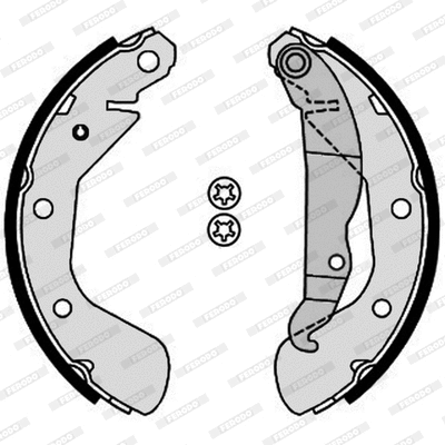 Brake Shoe Set (FSB4184)
