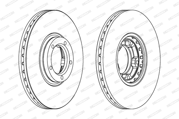 Brake Disc (DDF849)