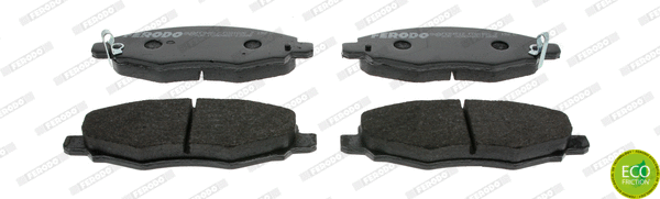 Brake Pad Set, disc brake (FDB1836)
