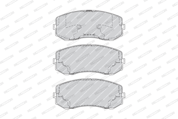 Brake Pad Set, disc brake (FVR4314)