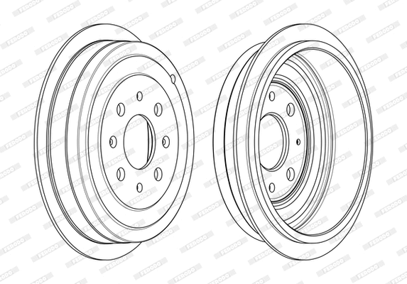 Brake Drum (FDR329809)