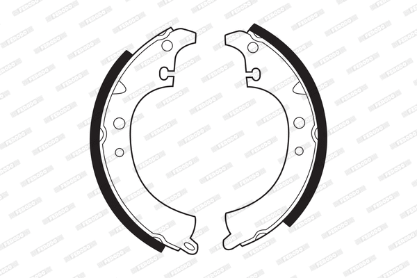 Brake Shoe Set (FSB40)