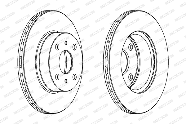 Brake Disc (DDF407)