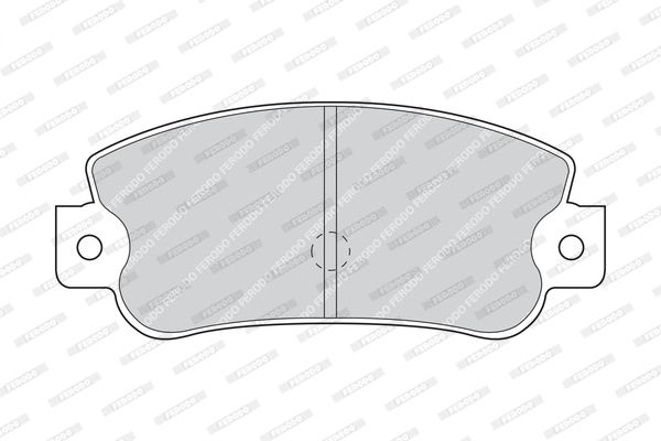 Brake Pad Set, disc brake (FDB360)