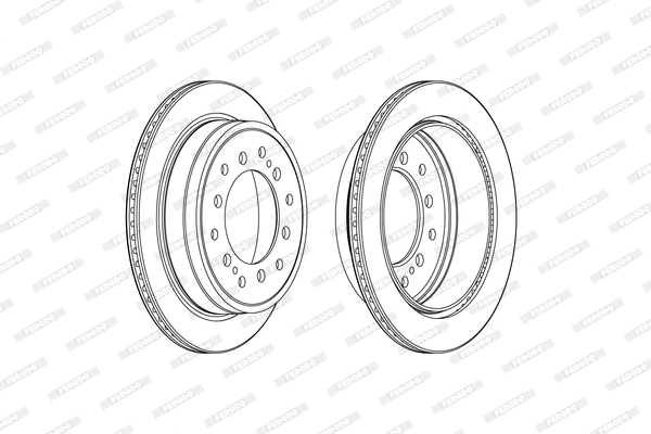 Brake Disc (DDF2505C)
