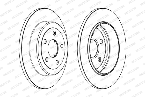Brake Disc (DDF2096C)