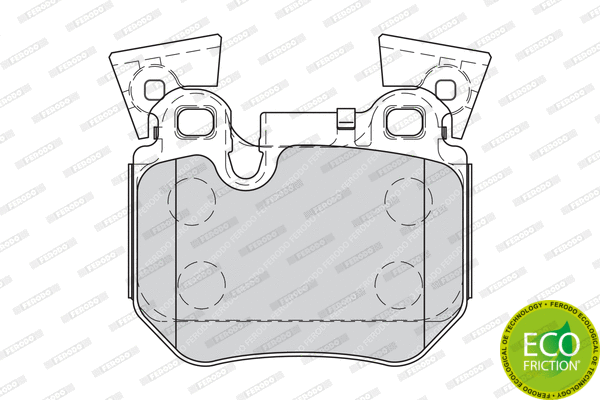 Brake Pad Set, disc brake (FDB4217)
