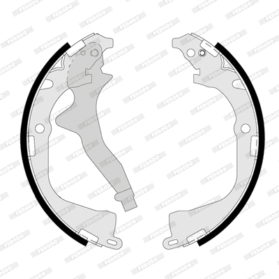 Brake Shoe Set (FSB4165)