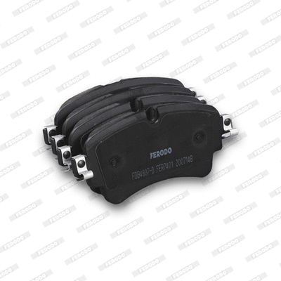 Brake Pad Set, disc brake (FDB4807-D)