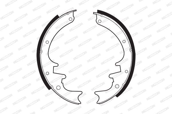 Brake Shoe Set (FSB429)