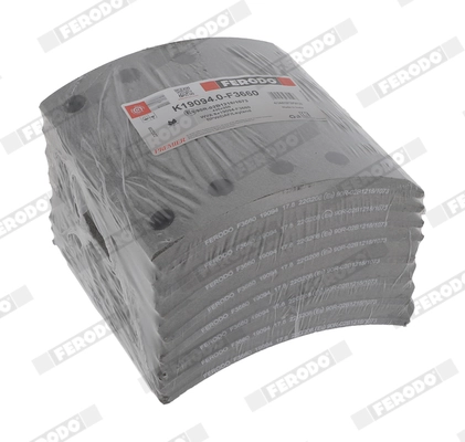 Brake Lining Kit, drum brake