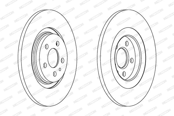 Brake Disc (DDF1181)