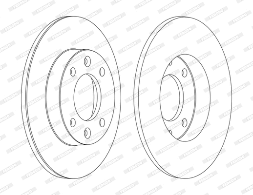 Brake Disc (DDF1178P-1-D)