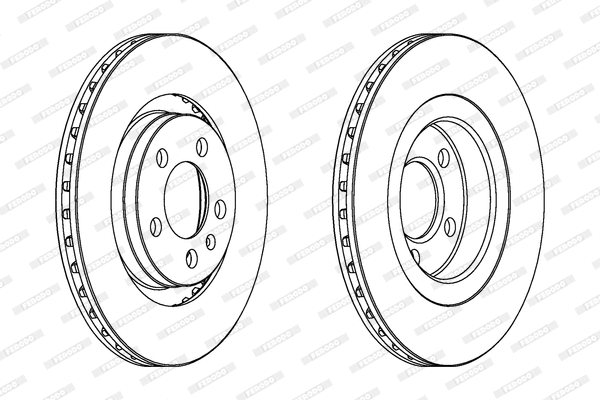 Brake Disc (DDF928)