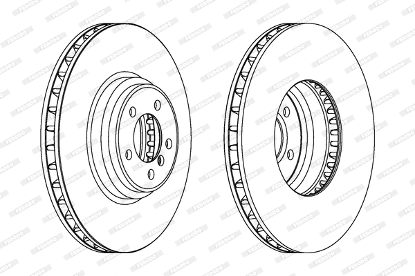 Brake Disc (DDF1246C-1)