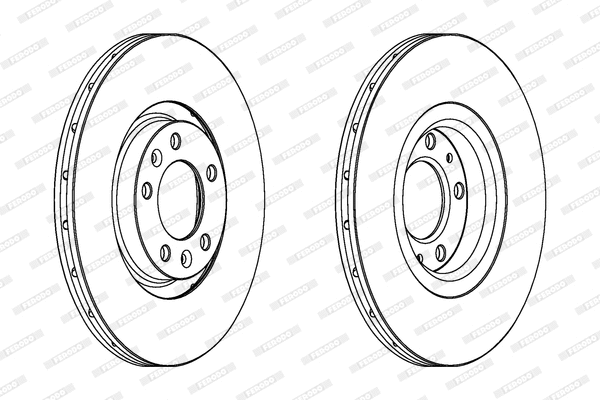Brake Disc (DDF1652)