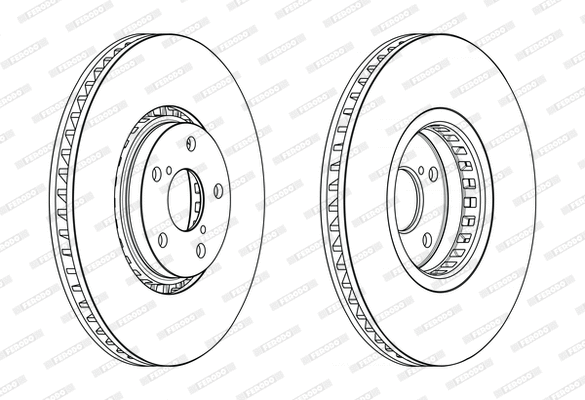 Brake Disc (DDF2498RC-1)