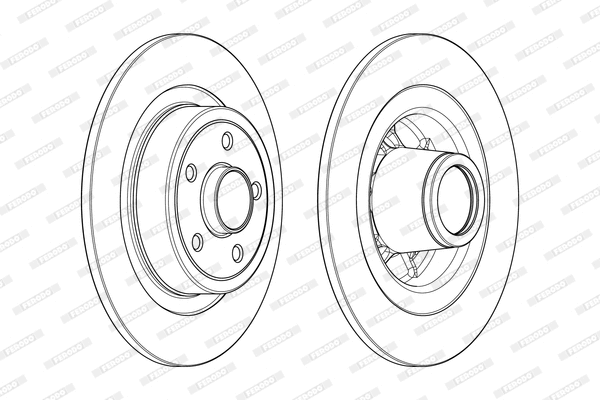 Brake Disc (DDF2264-1)