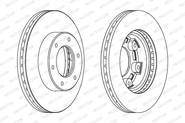 Brake Disc (DDF991)
