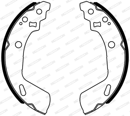 Brake Shoe Set (FSB4315)