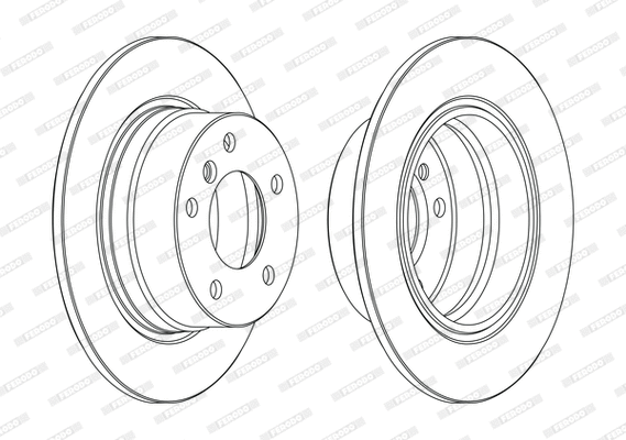 Brake Disc (DDF1284C)