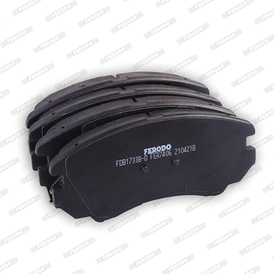 Brake Pad Set, disc brake (FDB1733B-D)