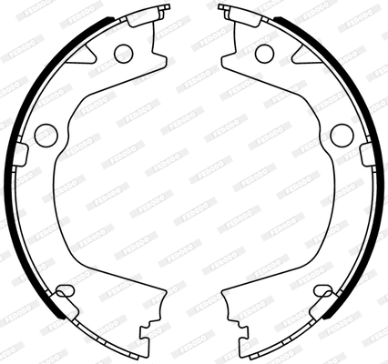 Brake Shoe Set (FSB4318)