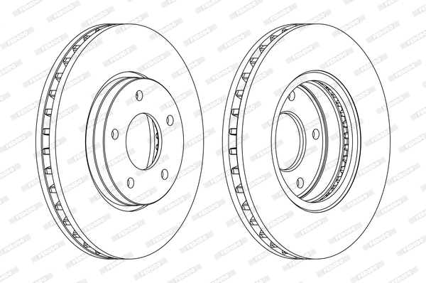 Brake Disc (DDF1069)