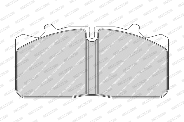 Brake Pad Set, disc brake (FCV1279)
