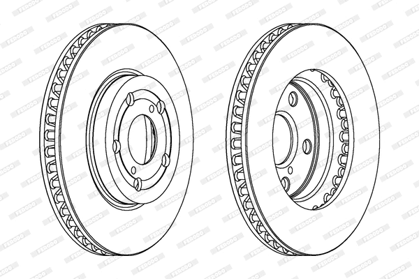Brake Disc (DDF799)