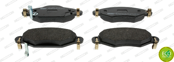 Brake Pad Set, disc brake (FDB1513)