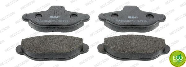 Brake Pad Set, disc brake (FDB749)