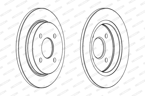 Brake Disc (DDF281)