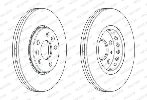 Brake Disc (DDF2507C)