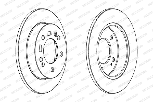 Brake Disc (DDF1874)