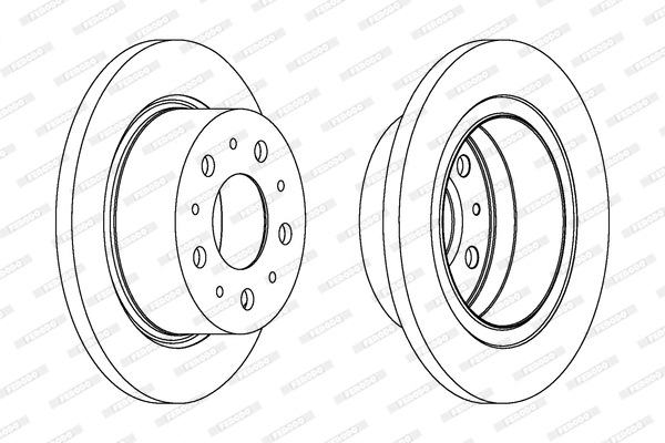 Brake Disc (DDF1823-1)