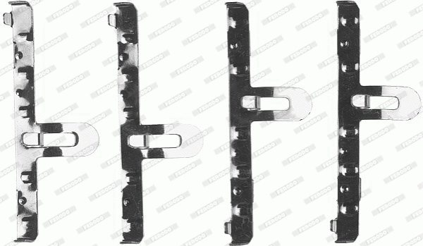 Accessory Kit, disc brake pad (FBA458)