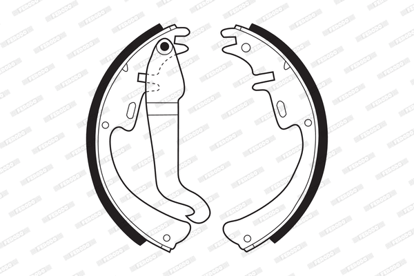 Brake Shoe Set (FSB3)