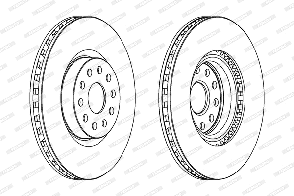 Brake Disc (DDF1062)